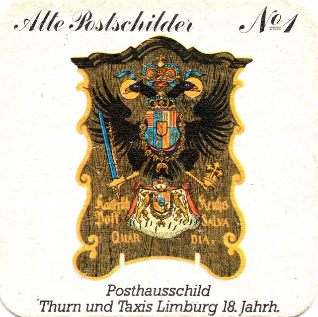 regensburg r-by thurn alte 1b (quad185-alte postschilder 1) 